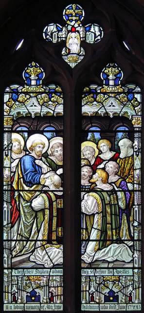 St Stephen, Bush Hill Park - Stained glass window