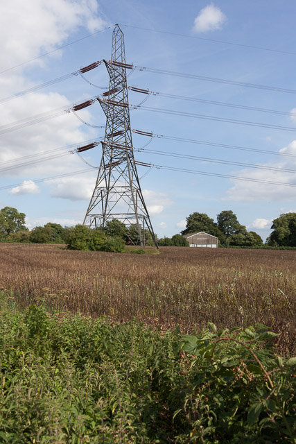 400 Kv Pylon © Peter Facey Geograph Britain And Ireland