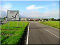 Road junction in Stewarton