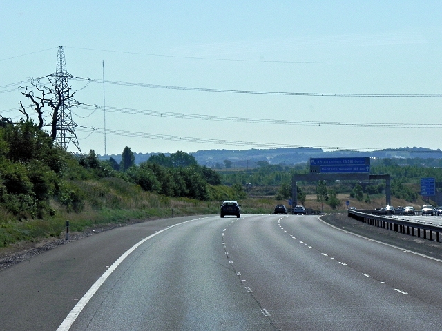 M6 Toll Road Southbound
