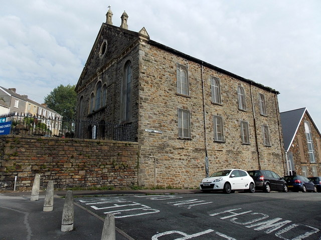 South side of the United Reformed Church Carmarthen Road, Swansea