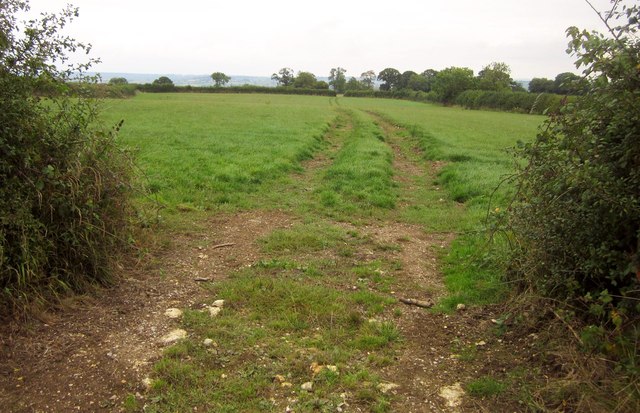 Track near the Monarch's Way