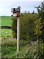 NY4650 : Nest box for barn owl by Rose and Trev Clough