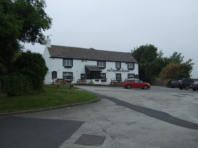 The Crown & Anchor pub, Barugh