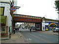 Looking west on Upper Richmond Road from East Putney Station