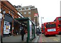 Buses outside Putney Rail Station