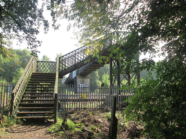 Footbridge over the railway between Sandiacre and Stapleford