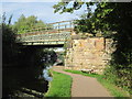 Railway bridge over the Erewash Canal north of Trentlock