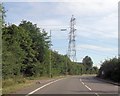 A4130 bend approaching power lines