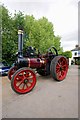 SP9114 : Traction Engine - Bluebells Tea Room Car Park, Marsworth by Dave Hitchborne