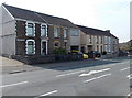 Eastern end of Cwmbach Road, Swansea