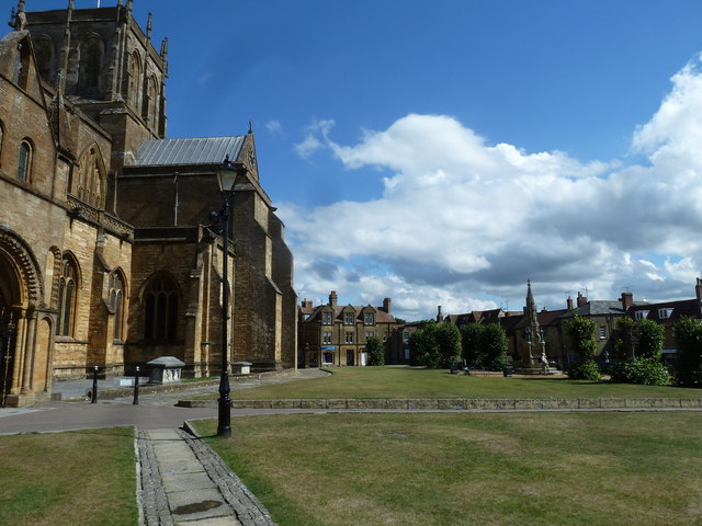 Path to Sherborne Abbey