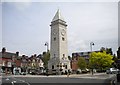SJ9856 : Clock tower, Leek by Richard Vince