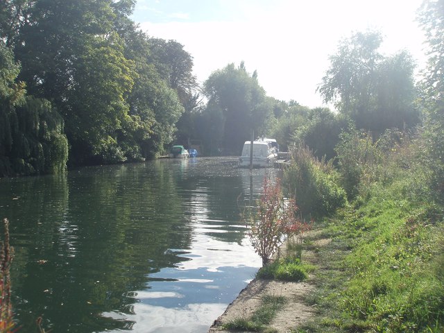 River Thames backwater at Sunbury