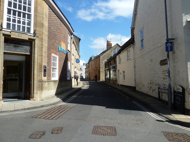 Looking from Cheap Street into Hound Street