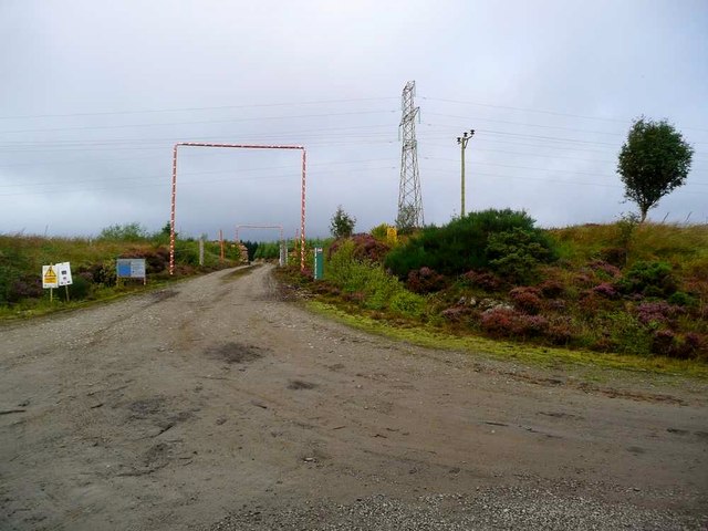 Timber Extraction Road Being Used by SSE
