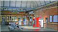 Hertford East station concourse