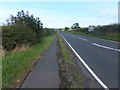 NT9650 : Footpath by the A698 by Barbara Carr