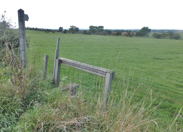 Footpath over the field