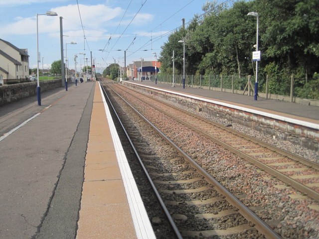 Stevenston railway station, Ayrshire