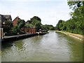 SP8341 : Grand Union Canal: Reach in Bradville by Nigel Cox