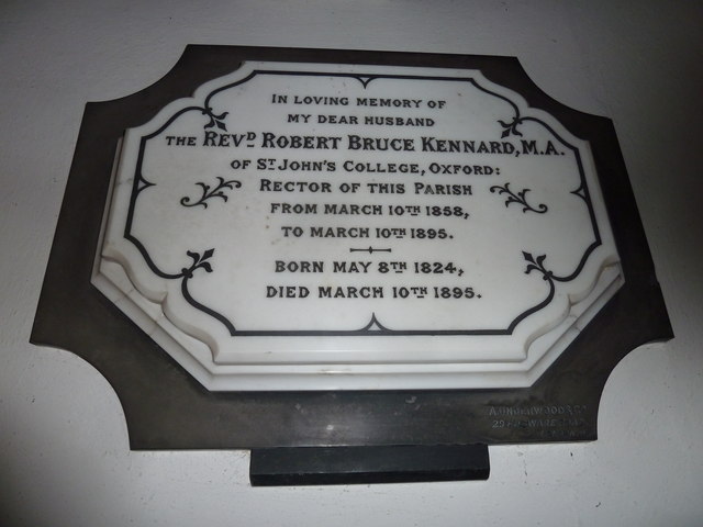 St Gregory, Marnhull: memorial (a)