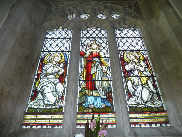 St Gregory, Marnhull: stained glass window (2)