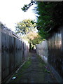 A path leading to Chamberlain Street, Sutton on Hull