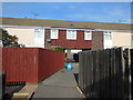 Houses on Newlyn Close, Bransholme, Hull