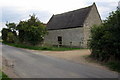 Stone barn on Turvey Road