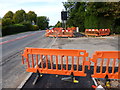 Road works on the A426 Leicester Road