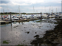 SZ3394 : Lymington Marina by Richard Croft