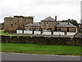 Kennels with the remains of Thomaston Castle