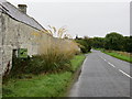 The A714 road at Carsegowan