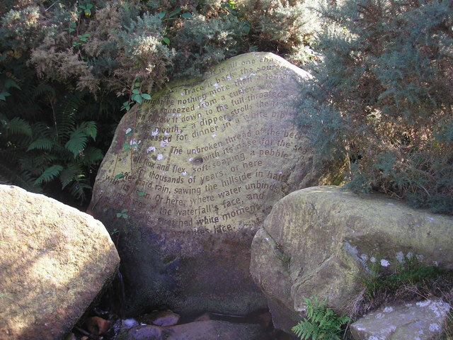 The Beck Stone - one of the Stanza Stones
