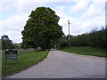 TG1822 : Entrance to Kempton Park Farm by Geographer