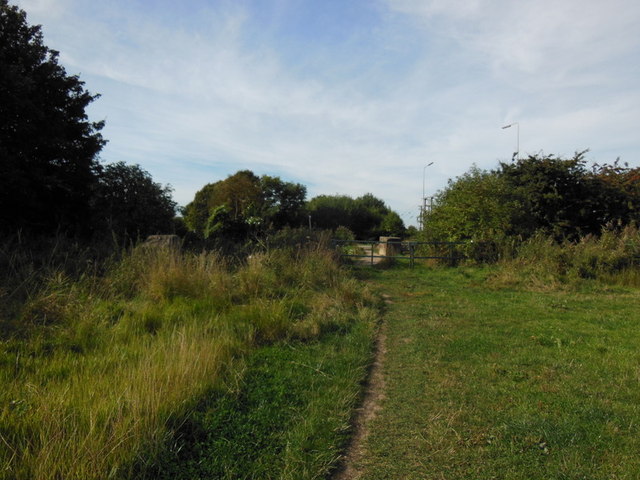 A path leading to Beverley Road