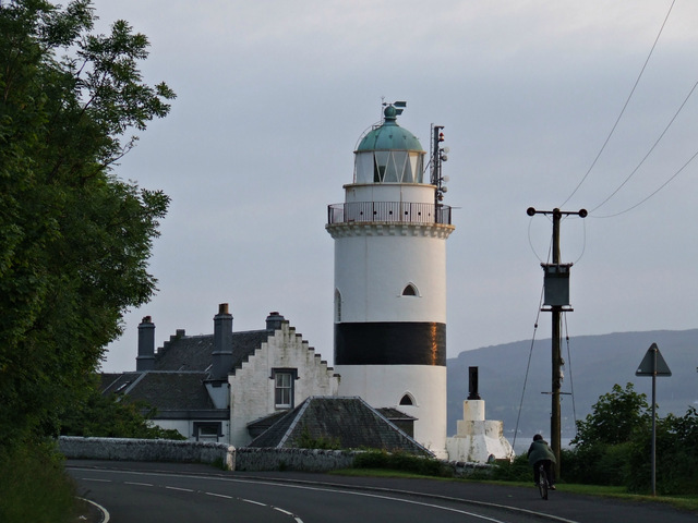 Dusk at Cloch Lighthouse