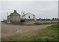 Ballintoy Parish Church and graveyard viewed from the east