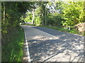 The A72 heading north-west