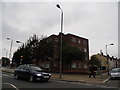 Flats on the corner of Garratt Lane and Burmester Road