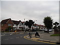 Green Lane from the corner of Norbury Hill