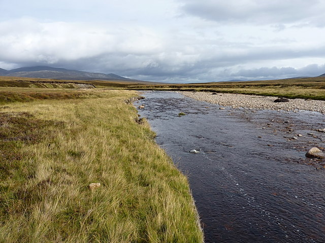 The upper River Feshie