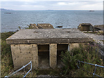 NT1883 : Coastal battery at Charles Hill by William Starkey