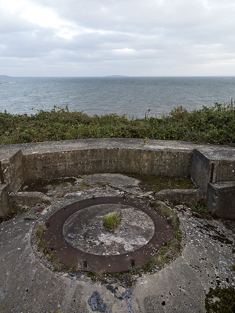 Coastal battery at Charles Hill