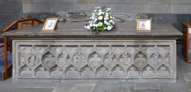 Paisley Abbey: tomb of Marjory Bruce