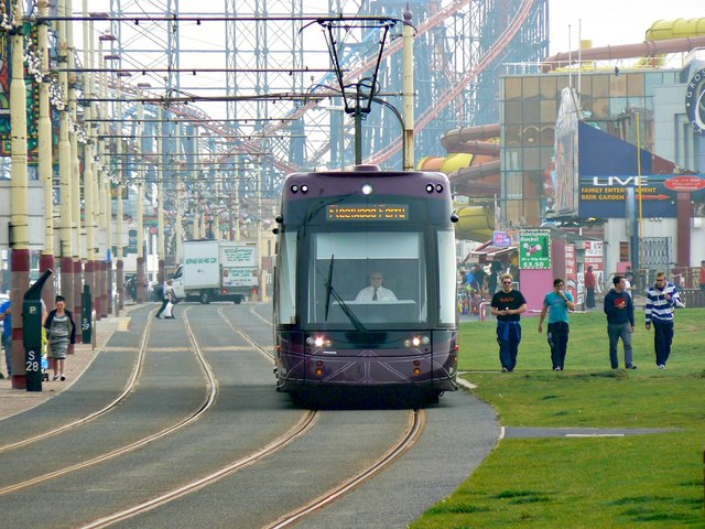 Tram, The Promenade, Blackpool
