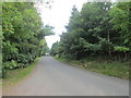 The Shieldhill Road heading away from Quothquan