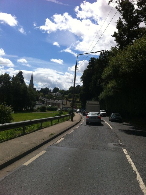 Traffic on Island Road, Enniscorthy
