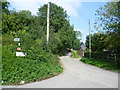 Boyton Court Road looking towards Boyton Court Oast